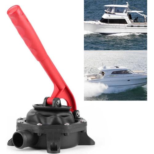 720GPH Manual Bilge Pump Hand Tools Water Transfer Diaphragm Self-Priming Pump for Marine Boat Impeller Pump water pump