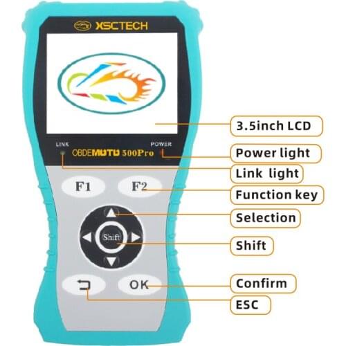 Asian Motorcycle Diagnostic Monitor Scanner MST-500pro Universal Motorbike Fault Code Erase Tool For Most Asian Brand Motorcycle