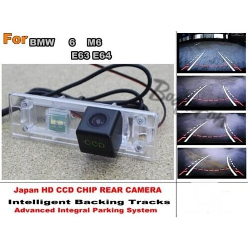 For BMW 6 Series M6 E63 E64 Intelligent Car Parking Camera / with Tracks Module Rear Camera CCD Night Vision