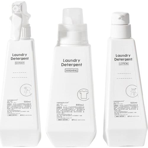 INS Refillable Empty Bottles for Lotion Soap Laundry Detergent Liquid Pump Dispenser Bottle Spraying Bottles