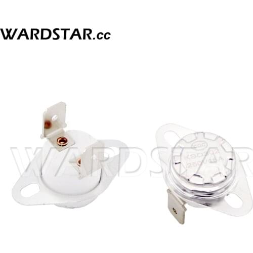 KSD302 250V 16A 40~130 Degree Centigrade Ceramic Temperature Switch N.C./N.O. Normally Closed/Open Thermostat