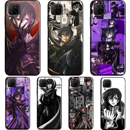 Lelouch vi Britannia Code Geass anime Case For Huawei P40 P30 P20 Mate 20 Lite P Smart Z 2019 2021 Nova 5T Honor 20 Pro 9X 8X