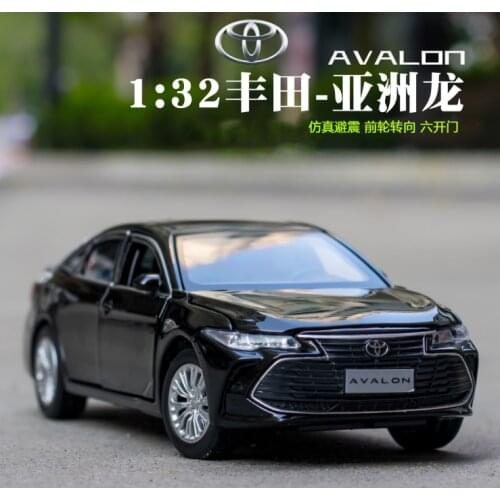 1: 32 Simulation Toyota Avalon Alloy Car Model Sliding Shock Absorber Steering Childrens Toy Presents