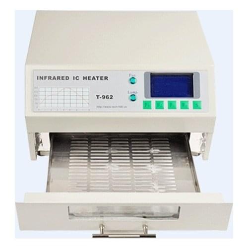 PUHUI T-962 Authorized Infrared IC Heater T962 Desktop Reflow Solder Oven BGA SMD SMT Rework Station T 962 Reflow Wave Oven