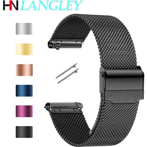 22mm 20mm Watch Band Strap for Samsung Galaxy Watch3 Active 2 Band for Gear S3/S2 Strap for Galaxy Watch 42mm 46mm 41mm 47mm