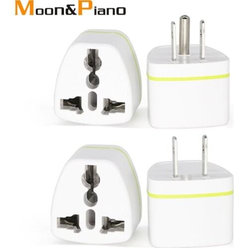 UK EU AU To US Conversion Plug AC 250V 10A Travel Adapter Electric Power Plugs Lightweight Charger Sockets Outlet Adaptor