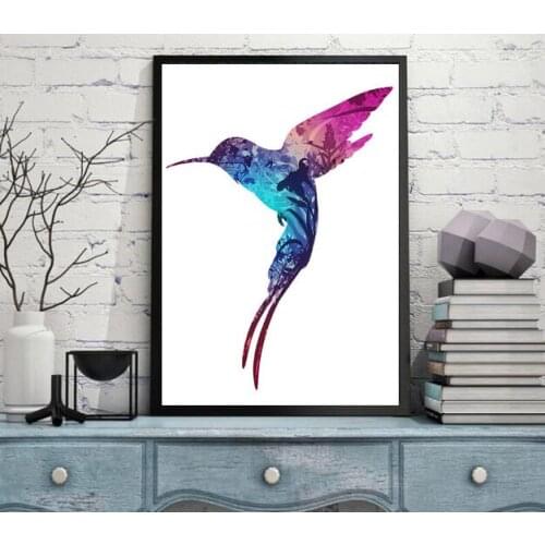 Modern Animal Bird Nodic Prints Poster Canvas Printings Wall Art Canvas Pictures for kids Living Room Modern Home Decor