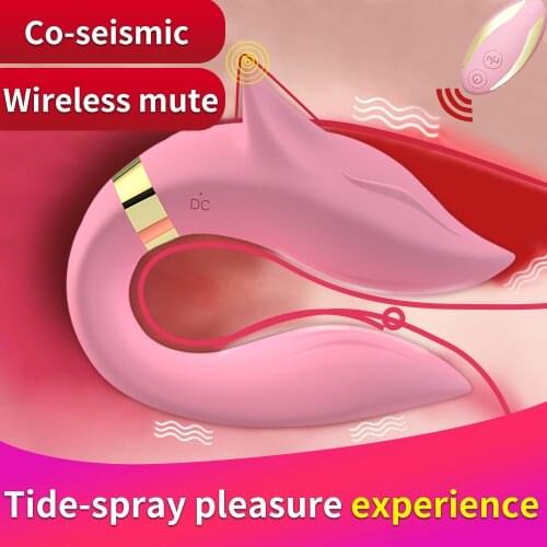 U Type Double Head Vibrator For Couples Women 9 Speed Vagina Clitoris G Spot Stimulator Wireless Remote Control Vibrator Sex Toy