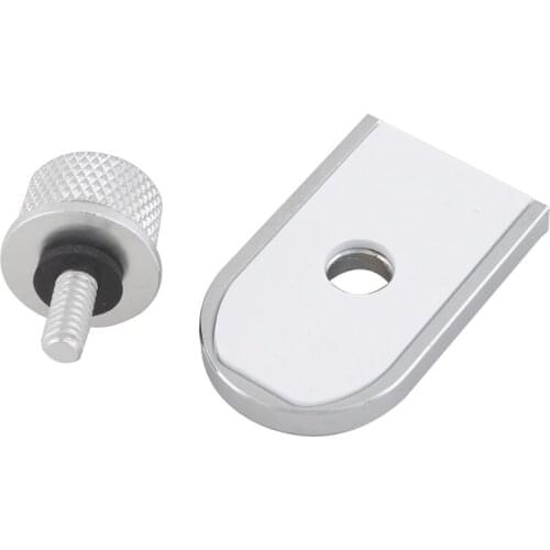 Motorcycle Seat Bolt Tab Screw Mount Knob Cover for Harley Sportster Dyna and More Anti-scratch Fender Seat Cushion Screws