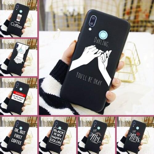Back Cover For Huawei Nova Smart Lite 2017 Quote Couple Silicone Soft Phone Case For Huawei Nova 2i 2 Lite Plus 3 3I 3E 4 4E 5