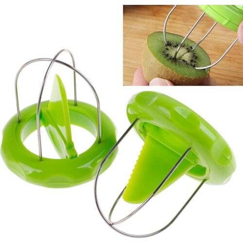 1 X Fruit Kiwi Cutter Device Kitchen Peeler Kitchen Tools Core Slicer