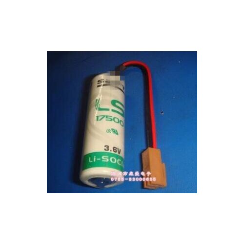 10pcs New original For Saft LS17500 17500 A Size 3.6V PLC industrial automation equipment CNC machine lithium battery with plugs