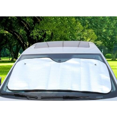 Car Snow Cover Protector Visor Protection Sun Shade Fornt Rear Windshield sunshade Block Window Auto Accessories Curtain