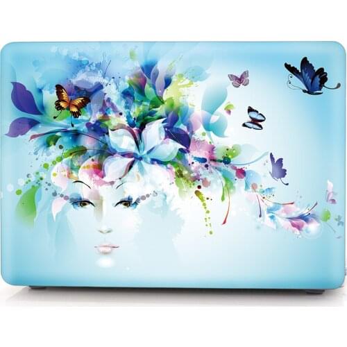 Laptop Case Cover For Apple Macbook Apple Laptop Case 11/12/13/15/ Air Pro Retina Touch Bar Flower Shell