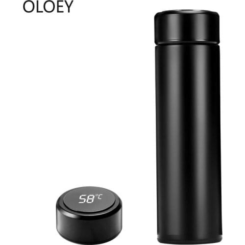 Baby Thermos Bottle Temperature Display Smart Stainless Travel Steel Mug Coffee Men Women Office Business Custom Insulated Cup