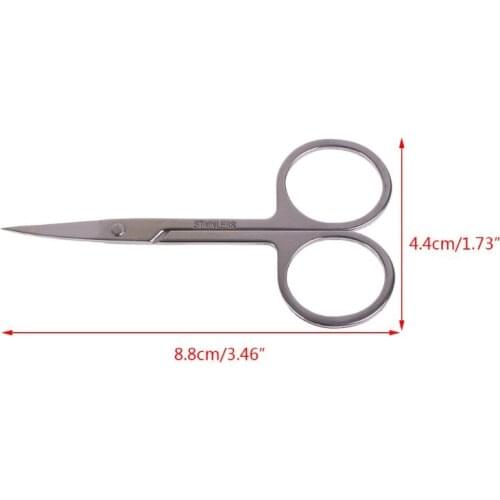 Makeup Tools Women Cutter Hair Remover Scissors Eyebrow Trimmer Stainless Steel