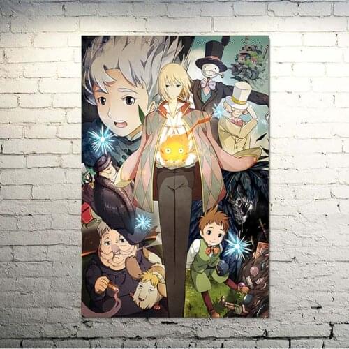 Moving Castle Classic Animation Diamond Painting DIY 5D Cross Stitch Full Round Diamond Embroidery Mosaic Home Decoration