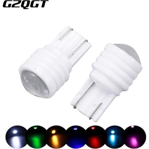 2pcs 194 501 w5w canbus Ceramic T10 3SMD 2835 Car License Plate LED Light Trunk Clearance bulb dc12V Lens Auto Wedge interior