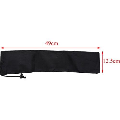Tent Pegs Bag Camping Tent Accessories Hammer Wind Rope Tent Nail Storage Pouch Cover Case Travelling Supplies 49 x 12.5cm