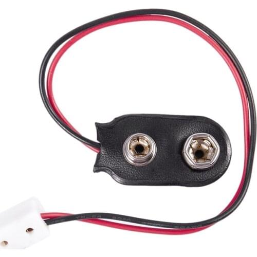 Dollhouse Miniature 9V Battery Connector w/ Wire and Single Receptacle LA005