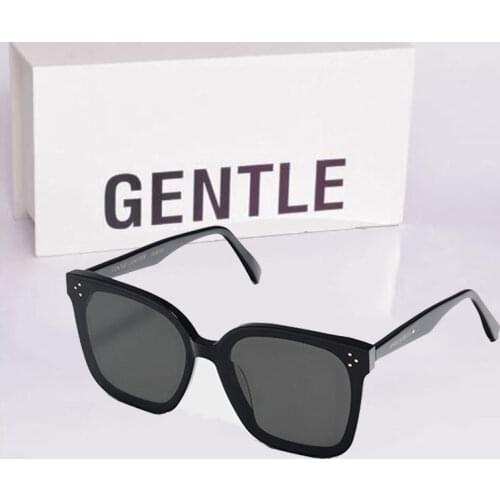 2021 brand new Korean sunglasses, large frame men and women glasses, smooth retro style, original packaging, acetate sunglasses