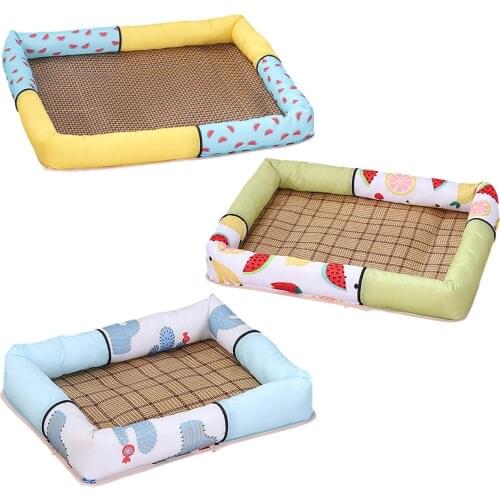 Dog Cooling Mat Pet Cool Summer Cat Dog Cooling Blanket Washable Cushion Indoor Seat Puppy Pet Mat Summer Cool Nest Bed Cushion