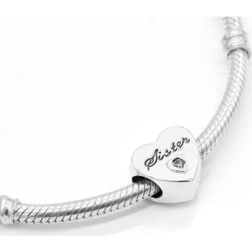 Suitable for original Pandora charm bracelet 925 sterling silver autumn love beads accessories