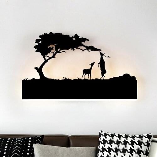 Morden creative Acrylic Wall Lamp Living Room Corridor Roadway Modern Industrial Retro Bedroom Bedside Lights Indoor wall lamps