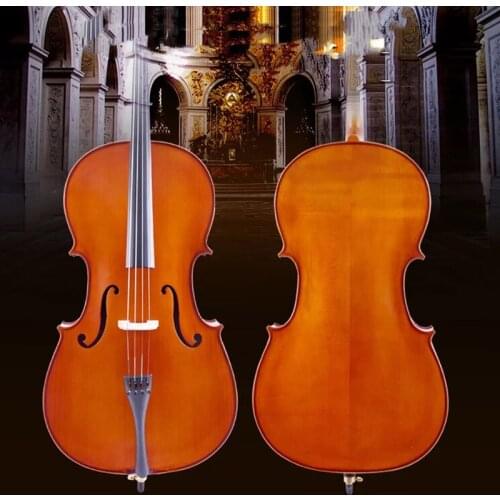 Solid Wood Handwork Professional Adult Examination Grade of Childrens Beginner Training to Play the Cello 4/4