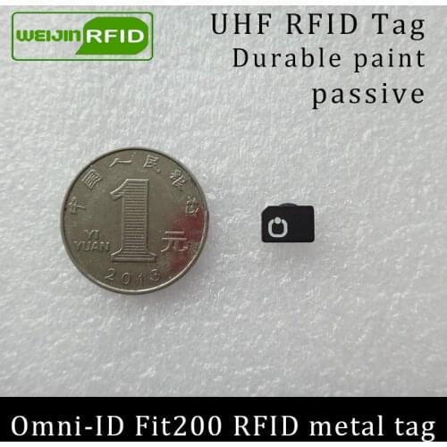 UHF RFID anti-metal tag omni-ID fit200 fit 200 915mhz 868mhz Alien Higgs3 EPCC1G2 6C durable paint smart card passive RFID tags