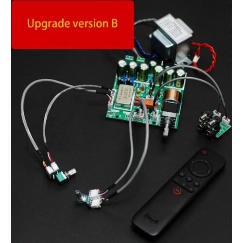 TZT HiFi Audio Field Effect Tube Class A Power Amplifier Preamp Treble Bass Tone Board Infrared Remote Reference Accuphase