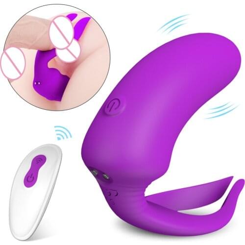 VETIRY Anal Vibrator for Women Clitoris Stimulator Penis Ring for Men G-spot Dildo Vibrator Sex Toys for Couple Remote Control