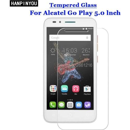 For Alcatel Go Play Tempered Glass 9H 2.5D Premium Screen Protector Film For Alcatel One Touch Go Play 7048A 7048D 7048E 5.0"