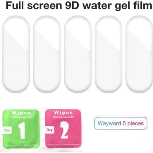 For Xiaomi Mi Band 4 Protection Film 5 Pcs Hydrogel Protective Tempered Film Full Screen Permeability Film HD Explosion