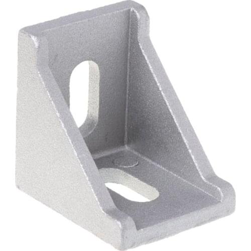 10pcs 3030 Fasten Fitting Angle 30x30 L Connector Aluminum Corner Bracket Joint Brace