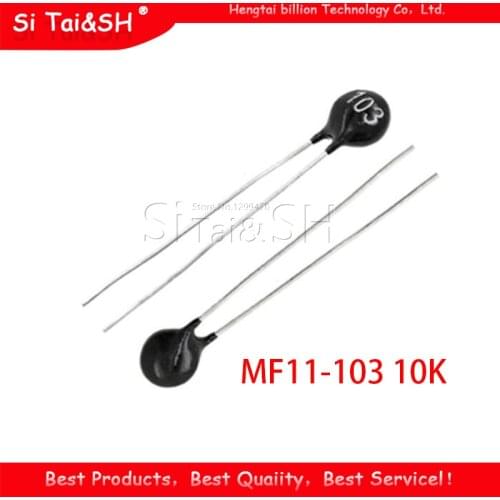 20pcs Thermistor Resistor NTC MF11-103 10K Thermal Resistor