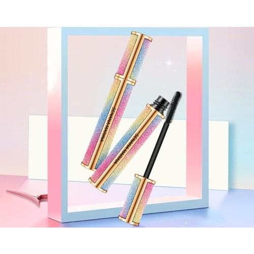 40g Silk Fiber Lashes Thick Lengthening Mascara Waterproof Anti-sweat Long-lasting No Fading No Blooming Charming Eye Mascara