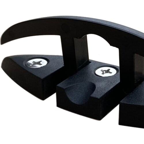 5" Nylon Boat Up Folding Pull Up Cleat Dock Kayak Boat Accessories Black