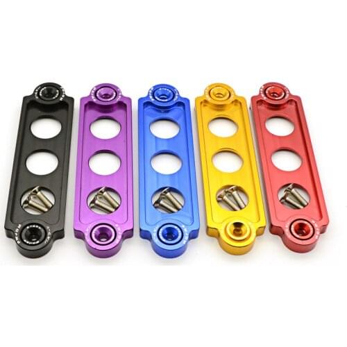 Car Racing Battery Tie Down Hold Bracket Lock Anodized for JDM Honda Civic/CRX 88-00 Car Accessory