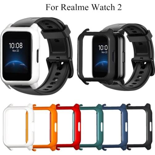 PC Cover Smart Watch Case Shell For Realme Watch 2 Protector Frame Bumper Case For Realme Watch2 Thin Cover Accessories