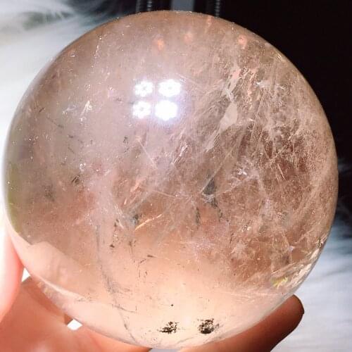 Smoky quartz sphere