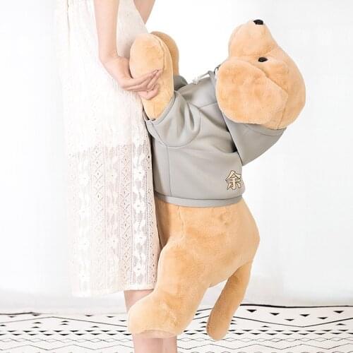 Cute Dog Plush Toys Stuffed Animal puppy Doll Soft Golden Retriever Pillow Gift for Kids Girls Baby