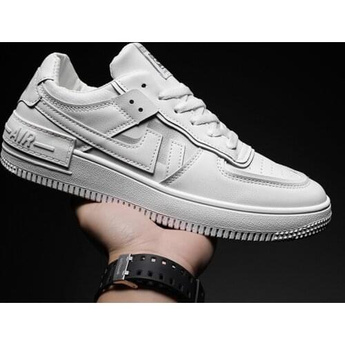 Mens running shoes fashion sports shoes casual shoes outdoor running shoes white large size 44 shoes zapatillas hombre