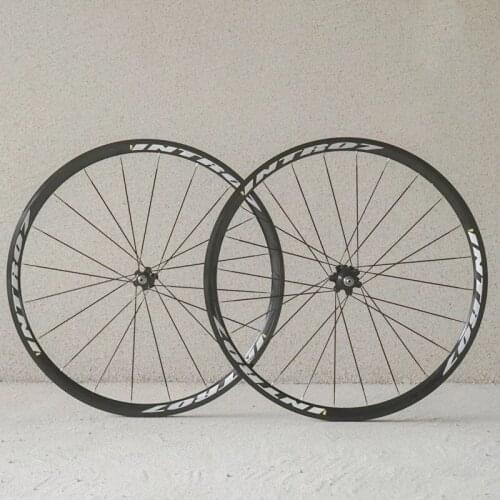 700C Single Speed Track Bike Wheels High Strength Racing Flat Spokes Wheelset With 20/24H Bearing Hub Fixed Gear Bicycle Parts