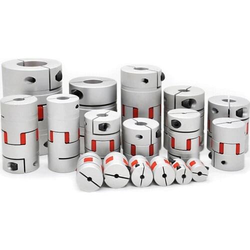 Ball-screw shaft-coupler step motor coupling Flexible Aluminium diameter 8/10/12/14/15/16/17 mm