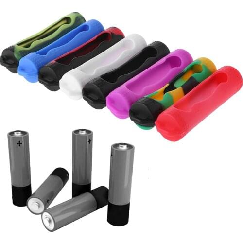 Silicone Protective Cover, Anti-collision Battery Storage Box, For 18650 Battery Protective Bag Battery Storage Box