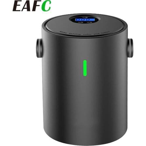 EAFC Smart Car Air Compressor Tire Inflatable Pump 12V Portable Auto Tyre Inflator Rechargeable for Car Tires Emergency Ball