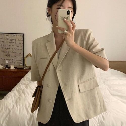 VOXYMOVOXY Women's Casual Blazers