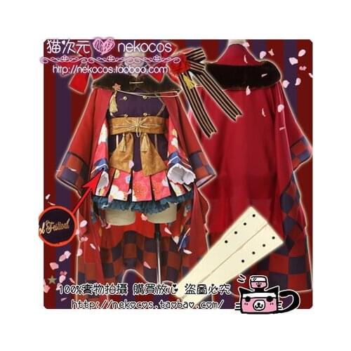 Japan Anime LoveLive Nico Yazawa Kimono Awakening Cosplay Costume Painting Awakening Custom Made