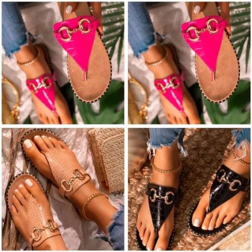 2020 Summer New Women Shoes Flat Women Sandals Open Toe Outdoor Slippers Beach Causal Comfortable Plus Size 36-43